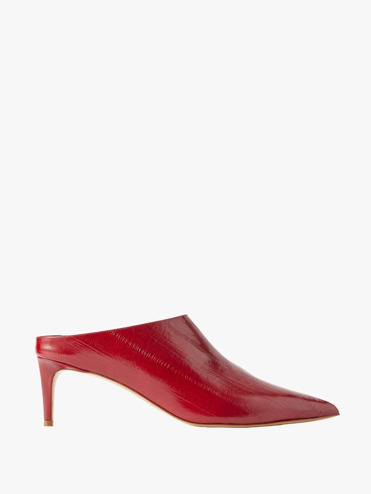 Image may contain Clothing Footwear Shoe High Heel and Clogs